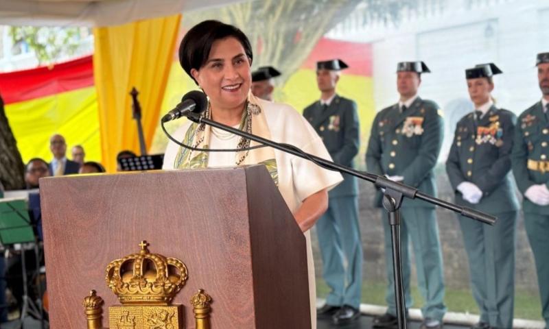 La canciller Gabriela Sommerfeld informó sobre el resultado de la votación en la ONU / Foto: cortesía Cancillería