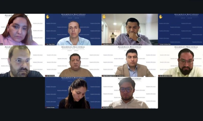 Con ocho votos favorables y dos en contra, el informe fue aprobado y será remitido al Pleno  / Foto: cortesía Asamblea Nacional