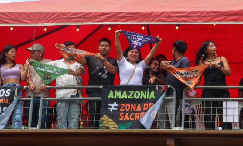 Zarpó este jueves desde la ciudad de El Coca / Foto: EFE