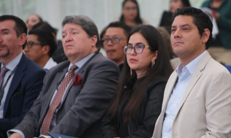 Freddy Muñoz, viceministro de Agua del Ecuador, participó en el evento / Foto: cortesía MAE