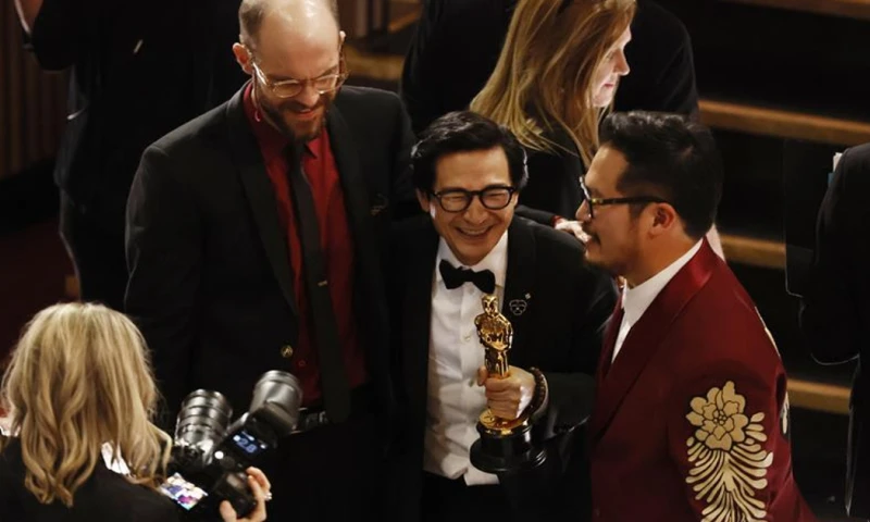 "No hay otra película con un reparto mejor que este. El óscar es para todos nosotros", aseguró el productor del filme, Jonathan Wang / Foto: EFE