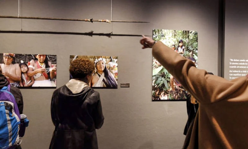 La muestra fotográfica. A la exposición de 45 fotos llegaron más de 3 mil personas. Foto: Expreso