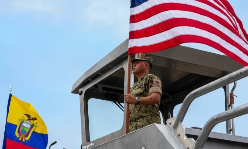 Estados Unidos mantiene varios convenios de seguridad con Ecuador / Foto: cortesía Embajada de Estados Unidos