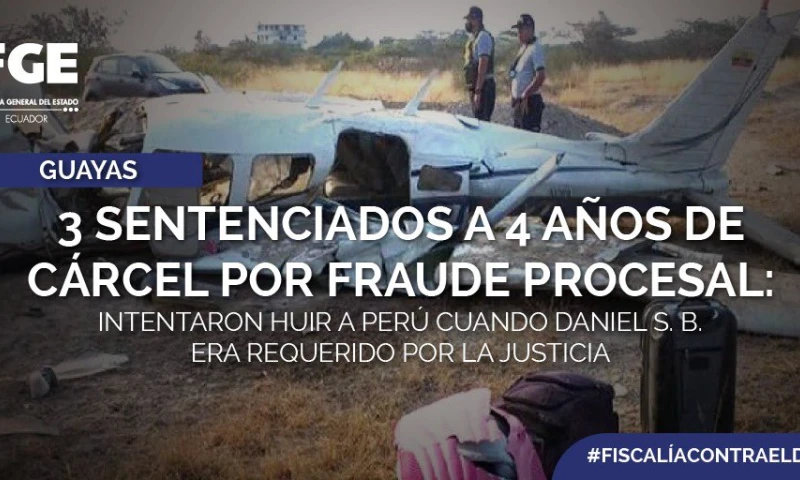 Daniel Salcedo, sentenciado a cuatro años de prisión / Foto: EFE