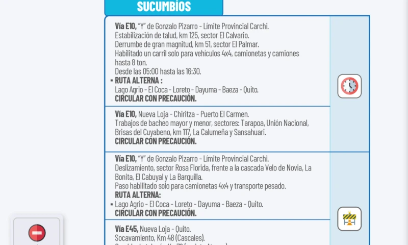 Actualización del informe del estado de las vías de la Amazonía ecuatoriana / Foto: cortesía MIT
