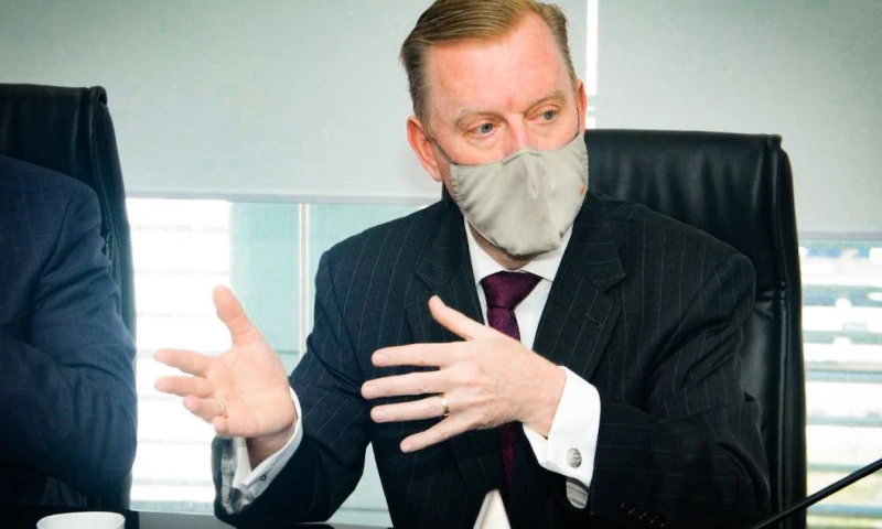 Embajador de EE.UU. afirma que en Ecuador hay "narcogenerales" / Foto: cortesía Embajada USA