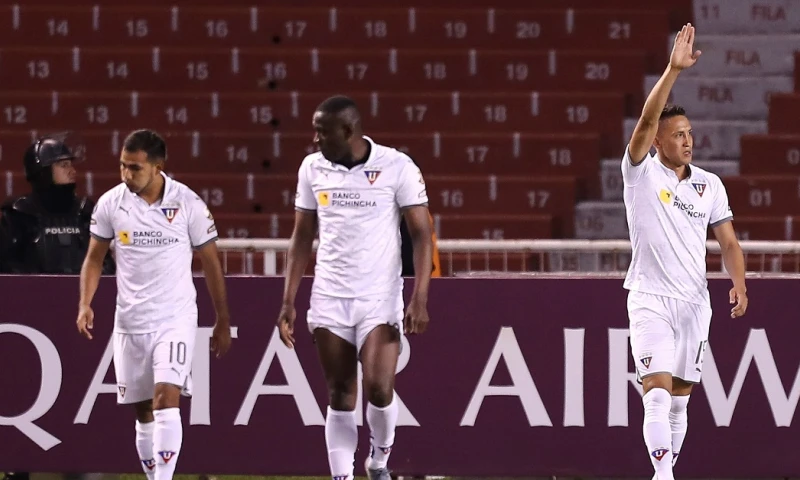 Libertadores: Liga y Santos abren octavos en medio de lesiones y bajas por Covid-19 / Foto: EFE