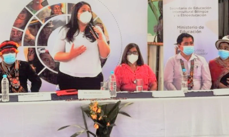 Pastaza albergó encuentro de lenguas maternas / Foto: cortesía ministerio de Educación