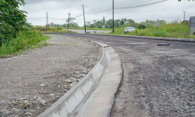 La intervención permitirá descongestionar el tráfico en este sector y mejorar la conectividad entre distintos puntos de la ciudad / Foto: cortesía Alcaldía de Lago Agrio