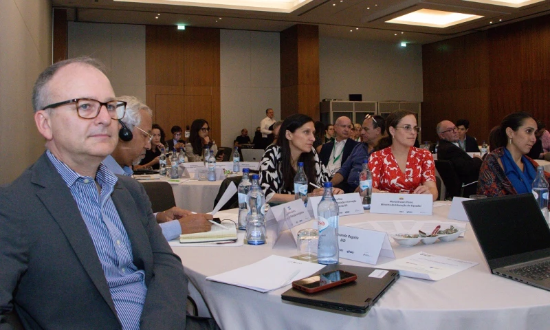 El encuentro se produjo en Lisboa, en el marco del Diálogo Regional de Políticas 2023, impulsado por la OEI y el Banco Interamericano de Desarrollo (BID) / Foto: cortesía Ministerio de Educación 