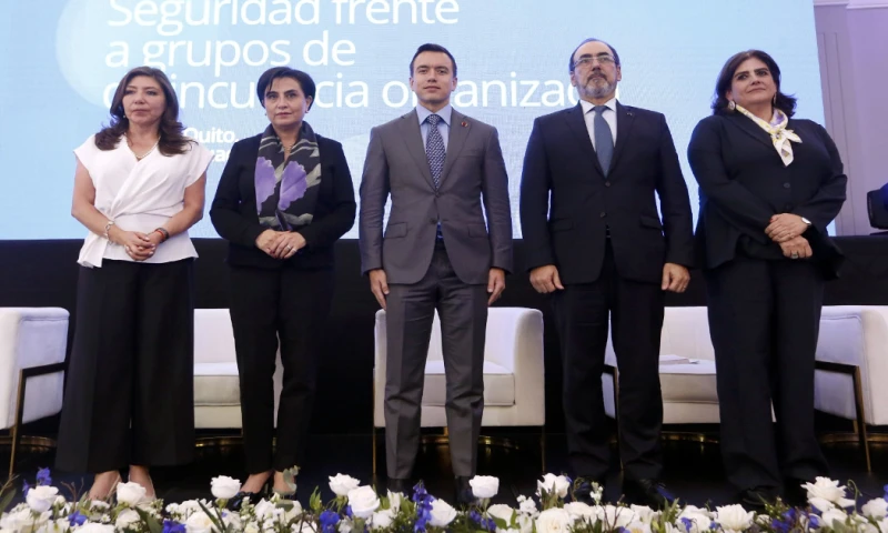 Hoy se llevó a cabo el evento 'Seguridad Frente a Grupos de Delincuencia Organizada' / Foto: cortesía Presidencia 