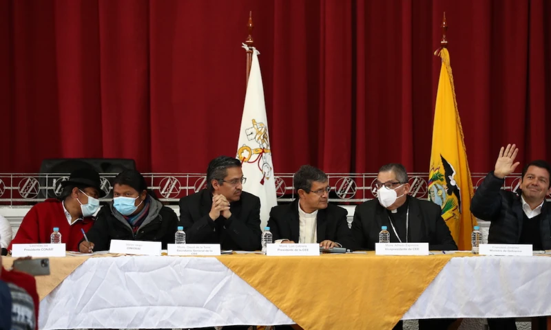 El Gobierno y los indígenas llegan a un acuerdo para terminar las protestas / Foto: EFE