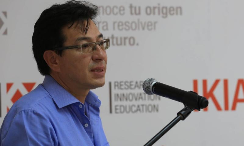 Fander Falconí fue ministro de Educación durante el Gobierno de Lenín Moreno / Foto: cortesía Ministerio de Educación