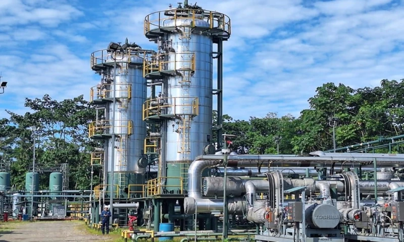 El gobierno se comprometió a atender las peticiones de la comunidad waorani. / Foto: cortesía Petroecuador