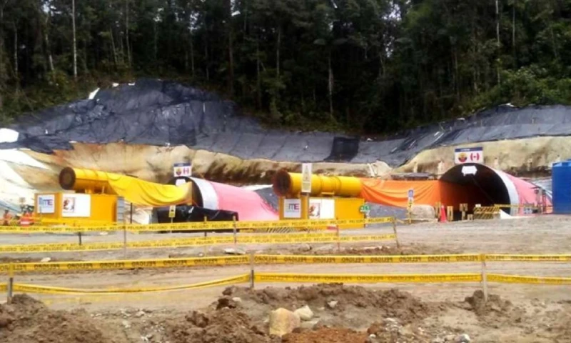 Fruta del Norte es una de las minas de oro de mayor ley en operación a nivel mundial / Foto: cortesía EcuadorNews