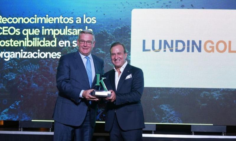 El reconocimiento destacó la gestión de la compañía minera que opera la mina Fruta del Norte / Foto: cortesía Lundin Gold