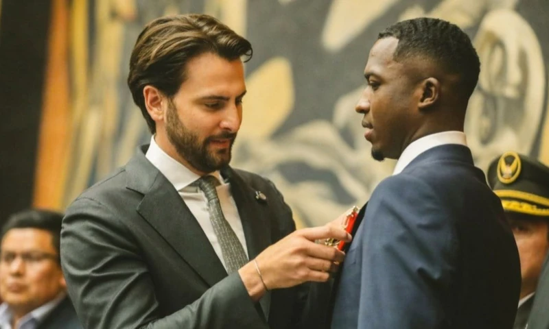 Pacho comenzó sus primeros pasos deportivos en las categorías inferiores del Independiente del Valle / Foto: cortesía Asamblea Nacional