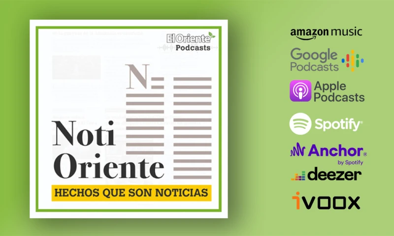 Presentamos Noti Oriente, el podcast con las 3 noticias más importantes de la semana en Ecuador, en un minuto. 