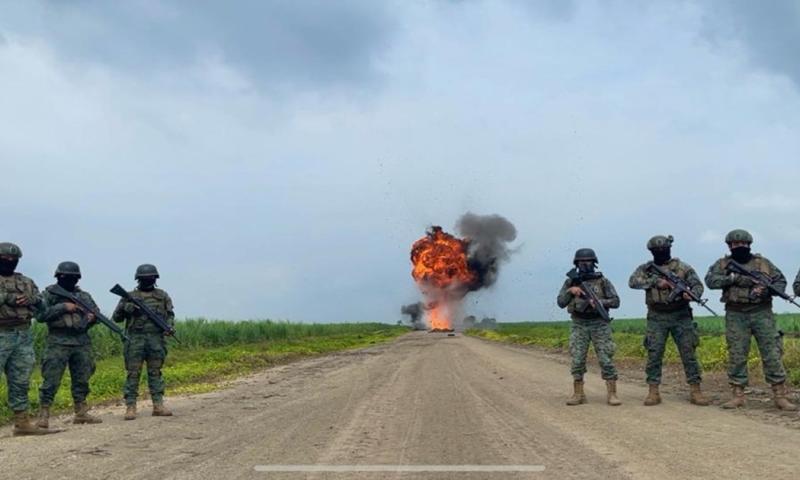 Principales noticias de Ecuador hoy - 19 de enero de 2024 / Foto: cortesía FF.AA.