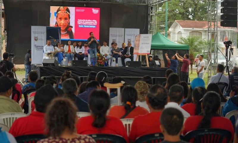 El aporte lo realizó la Iglesia de Jesucristo de los Santos de los Últimos Días/ Foto: cortesía MIES