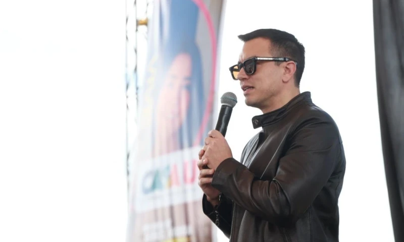 El mandatario ecuatoriano estará en Estados Unidos hasta el jueves / Foto: cortesía Presidencia 