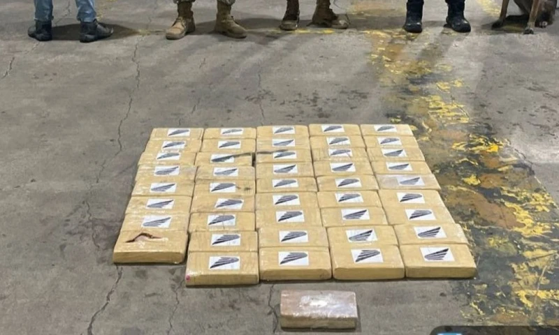 Los agentes detuvieron a un hombre por su presunta participación en el envío / Foto: cortesía Fuerzas Armadas 