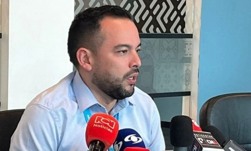 Edwin Palma, ministro de Minas y Energía de Colombia, anunció la venta de electricidad a Ecuador / Foto: cortesía