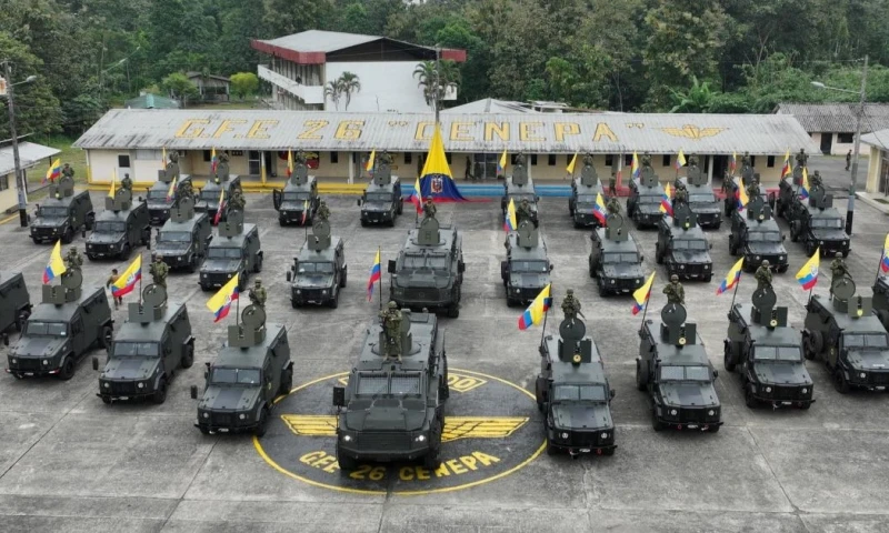 Estos vehículos tienen protección balística y son inmunes a ataques de diferente tipo / Foto: cortesía Presidencia