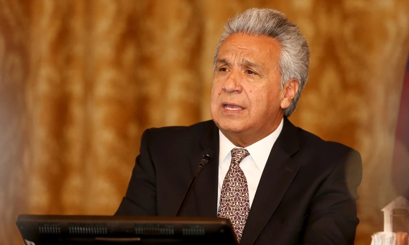 Lenín Moreno advierte del "peligro de tener un narcogobierno de Venezuela" / Foto: EFE