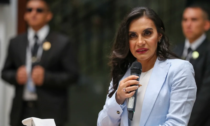 Verónica Abad el lunes aseguró ser víctima de hostigamiento por parte del Gobierno / Foto: EFE