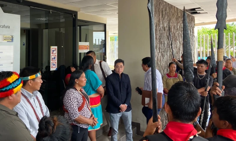 Mendúa "era uno de los rostros visibles de la resistencia en territorio de Dureno ante la conflictividad generada por presencia de las empresas petroleras" / Foto: cortesía Conaie