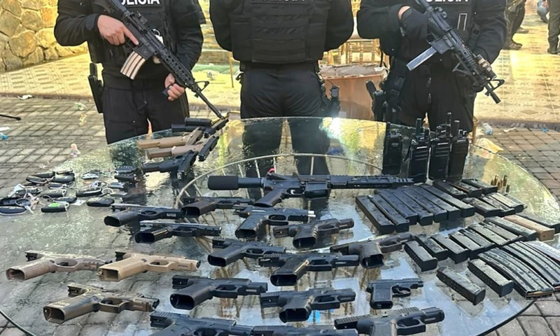 La finca está ubicada a 10 kilómetros del peaje a Chongón / Foto: cortesía Policía 