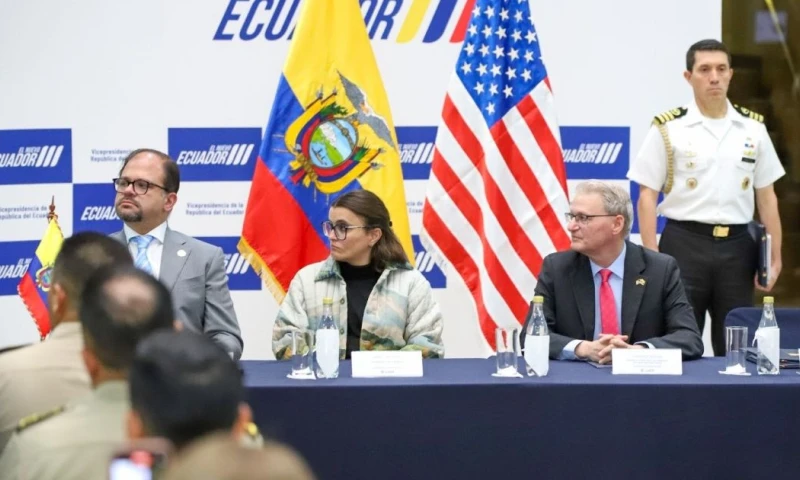 Principales noticias de Ecuador hoy - 13 de marzo de 2026 / Foto: cortesía Vicepresidencia