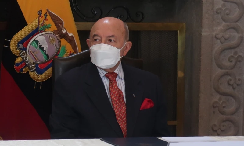 Luis Gallegos dimitió en medio del impasse con Argentina / Foto: EFE