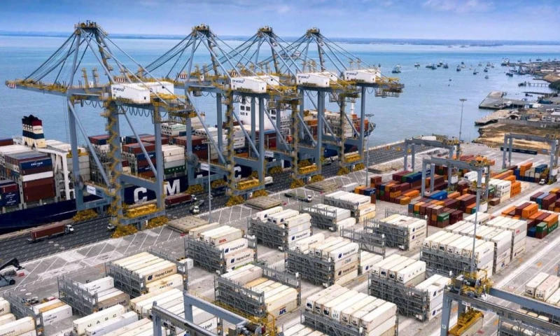 Los principales productos afectados por la eliminación de exoneraciones arancelarias son el camarón, el banano y el cacao / Foto: cortesía Puerto de Posorja