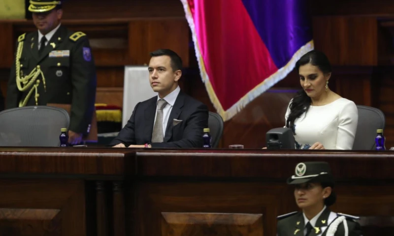 Este es uno más de los episodios del enconado enfrentamiento entre Noboa y Abad / Foto: EFE