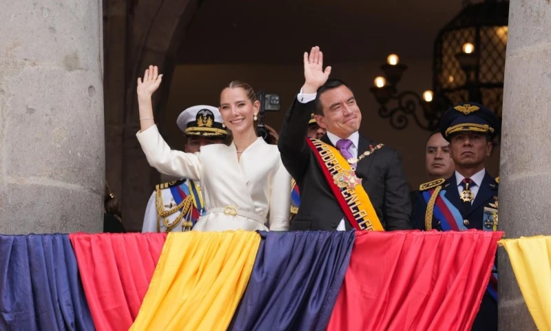 Noboa prometió mantener la "guerra" contra las bandas criminales / Foto: EFE