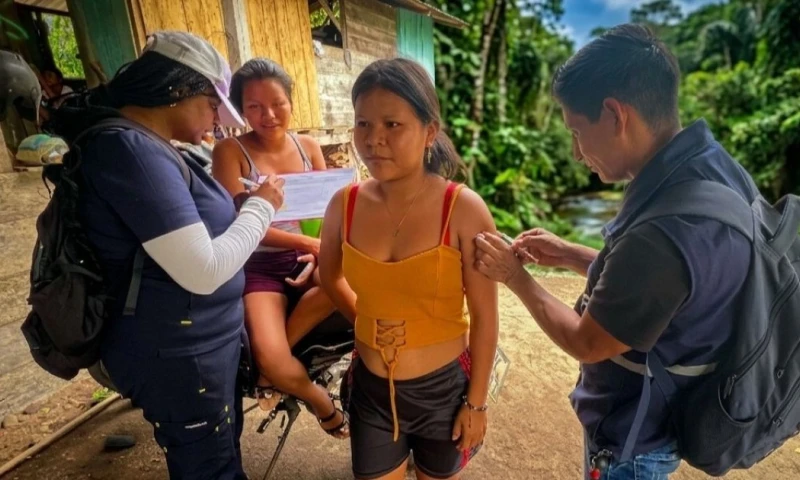 Las medidas adoptadas incluyen fumigación, eliminación de criaderos de mosquitos, mingas comunitarias y vigilancia epidemiológica / Foto: cortesía MSP