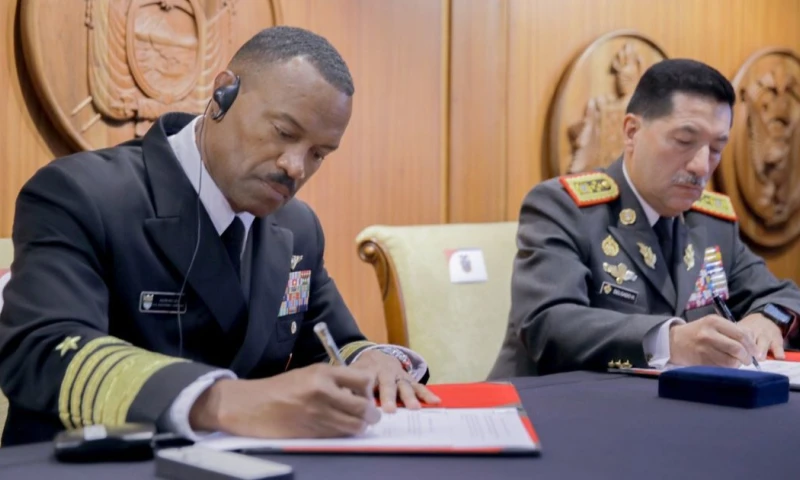 Estados Unidos donó un radar a Ecuador / Foto: cortesía Embajada de EE.UU.