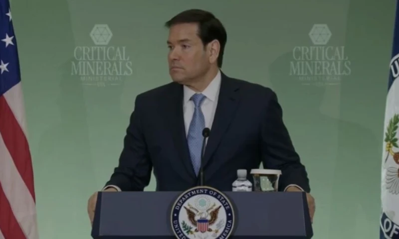 Rubio señaló que recursos como el litio, cobalto, níquel y tierras raras son fundamentales / Foto: cortesía 