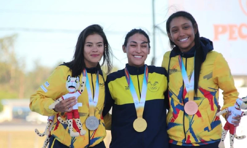 La delegación ecuatoriana alcanzó 6 medallas en patinaje de velocidad, levantamiento de pesas y fisicoculturismo / Foto: cortesía Comité Olímpico Ecuatoriano