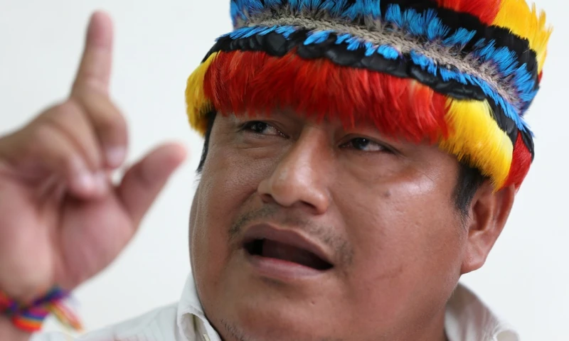 El balotaje en Ecuador divide al movimiento indígena tras un logro histórico / Foto: EFE