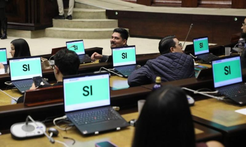 La Proforma del Presupuesto General del Estado fue aprobada con 78 votos / Foto: cortesía Asamblea Nacional