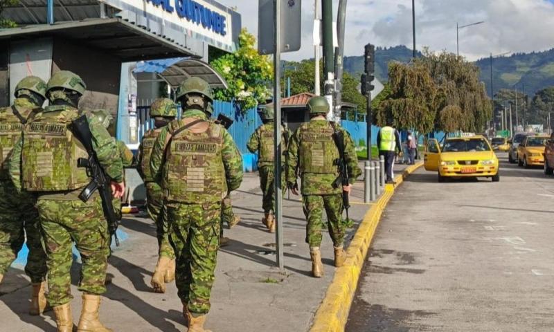 La ampliación responde a la persistencia de hechos vinculados a violencia y criminalidad organizada en los territorios focalizados / Foto: cortesía Ejército Ecuatoriano