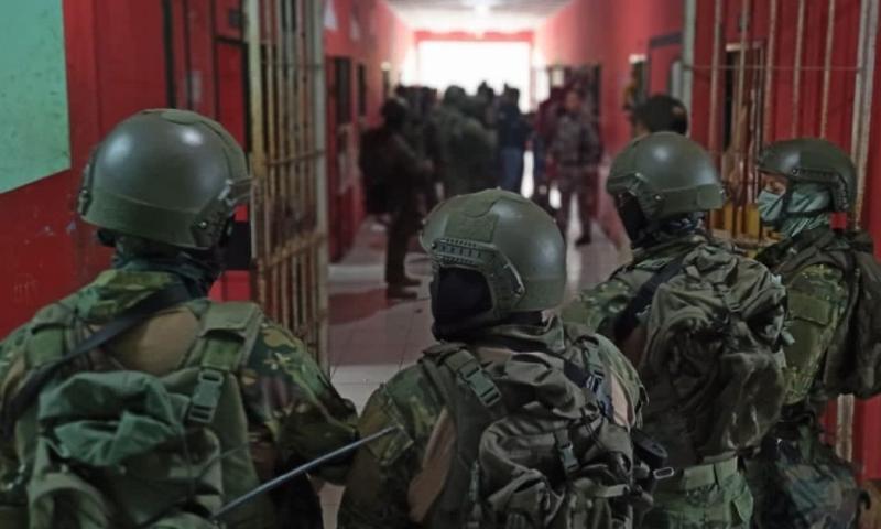 La fuga de la cárcel de Sucumbíos se produjo en la madrugada del 31 de agosto / Foto: cortesía Fuerzas Armadas