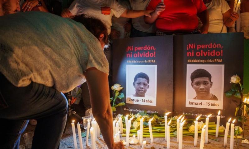 Los cuerpos fueron hallados en una zona rural de Taura / Foto: EFE