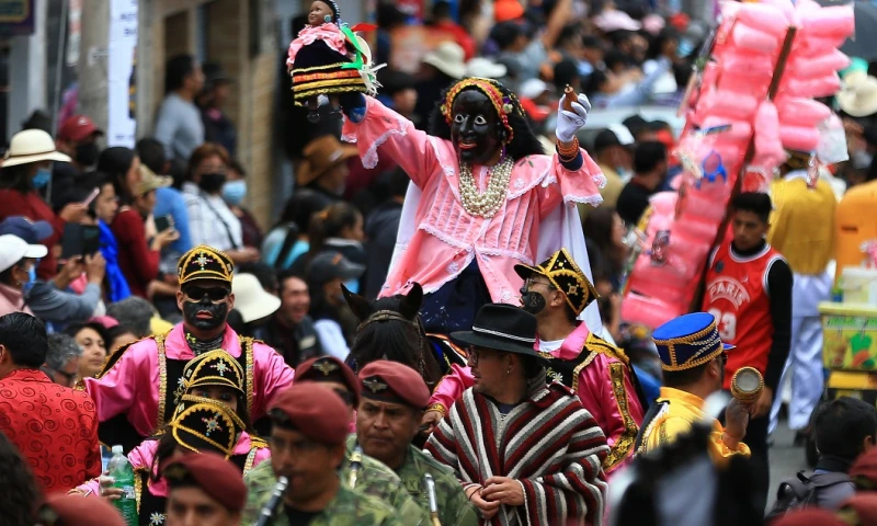 Esta celebración religiosa única en el mundo reúne rasgos de la cosmovisión andina, del sincretismo cristiano y de la cultura africana / Foto EFE