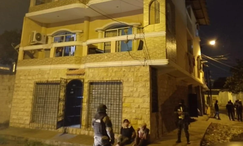 La operación se desarrolló en las provincias de Pichincha, Guayas, Los Ríos, Manabí y Santa Elena / Foto: cortesía Policía Nacional 