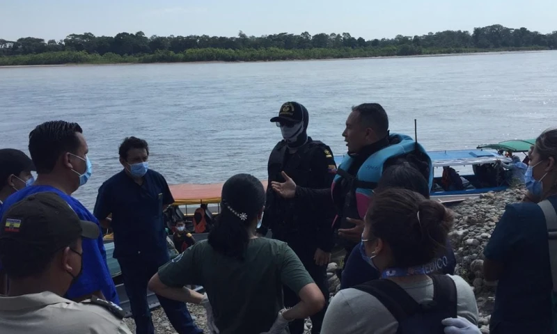 Fallecen 6 contratistas de Petroecuador en un accidente de bote / Foto: cortesía Armada del Ecuador