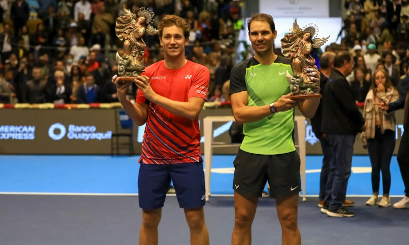 Ruud ofrecieron un espectáculo digno de los actuales número dos y tres del mundo, respectivamente, en el ránking de la ATP